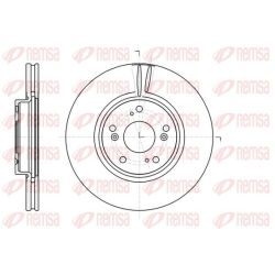 Stabdžių diskas REMSA 61218.10