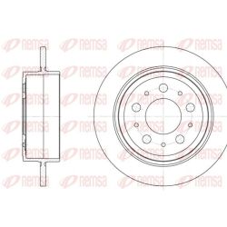 Stabdžių diskas REMSA 61224.00