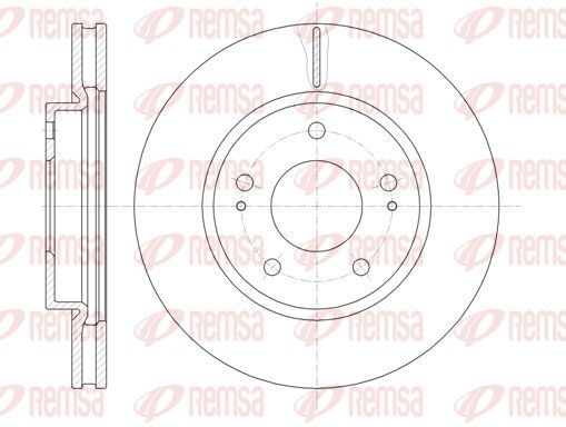 Stabdžių diskas REMSA 61229.10