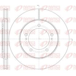 Stabdžių diskas REMSA 61233.10