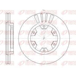 Stabdžių diskas REMSA 61239.10