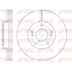 Stabdžių diskas REMSA 61242.10