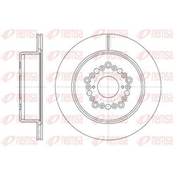 Stabdžių diskas REMSA 61254.10