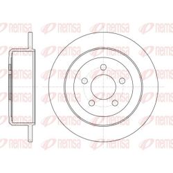 Stabdžių diskas REMSA 61271.00