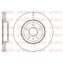 Stabdžių diskas REMSA 61283.10