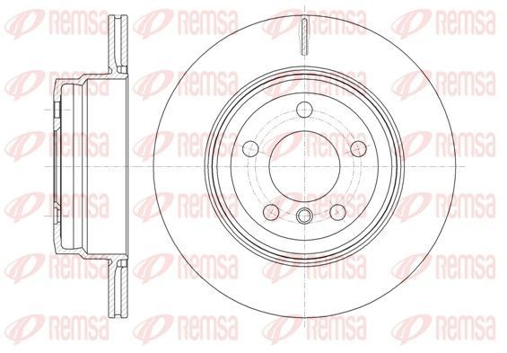 Stabdžių diskas REMSA 61287.10