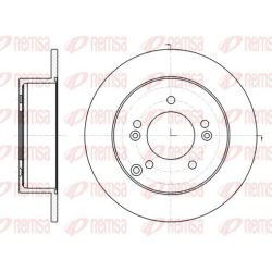 Stabdžių diskas REMSA 61293.00