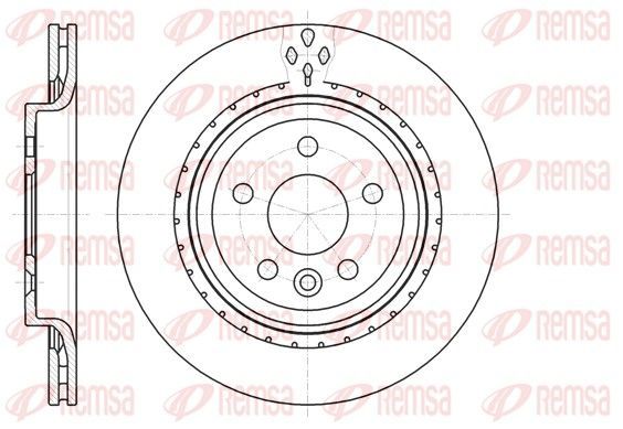 Stabdžių diskas REMSA 61305.10