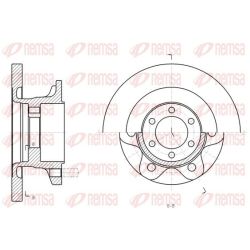 Stabdžių diskas REMSA 61308.00