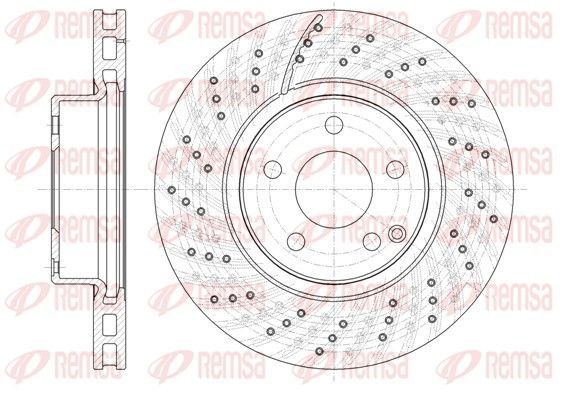 Stabdžių diskas REMSA 61322.10