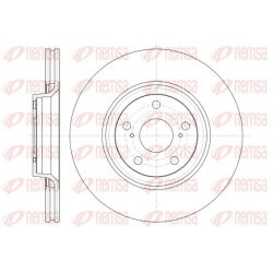 Stabdžių diskas REMSA 61329.10