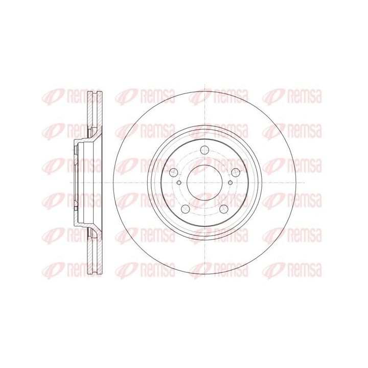 Stabdžių diskas REMSA 61329.10