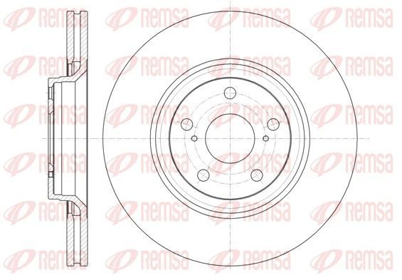 Stabdžių diskas REMSA 61329.10