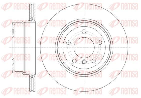 Stabdžių diskas REMSA 61336.10