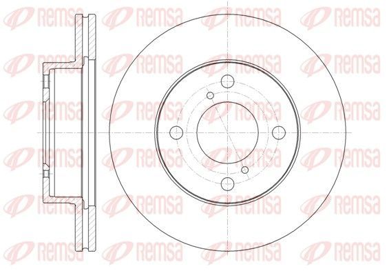 Stabdžių diskas REMSA 61371.10