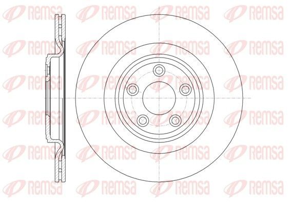 Stabdžių diskas REMSA 61375.10
