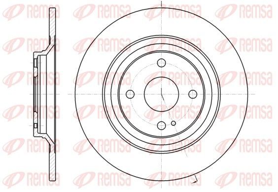 Stabdžių diskas REMSA 61379.00