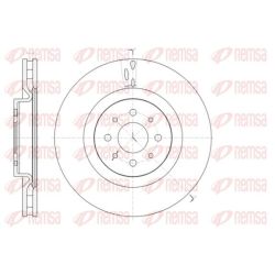 Stabdžių diskas REMSA 61391.10