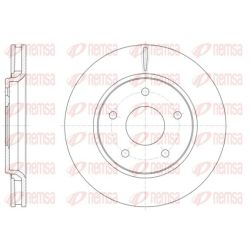 Stabdžių diskas REMSA 61393.10