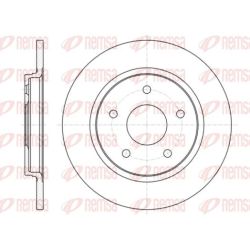 Stabdžių diskas REMSA 61394.00