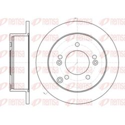Stabdžių diskas REMSA 61399.00