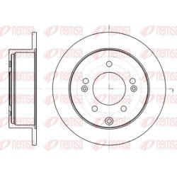 Stabdžių diskas REMSA 61401.00