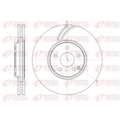 Stabdžių diskas REMSA 61405.10