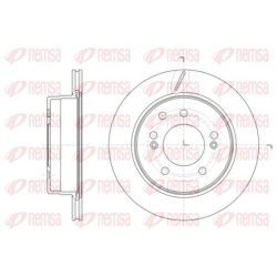 Stabdžių diskas REMSA 61413.10