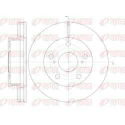 Stabdžių diskas REMSA 61421.10