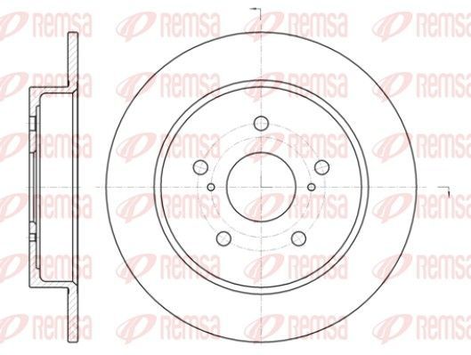 Stabdžių diskas REMSA 61425.00