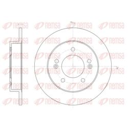 Stabdžių diskas REMSA 61432.00