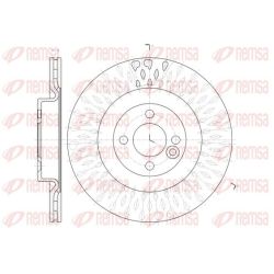 Stabdžių diskas REMSA 61442.10