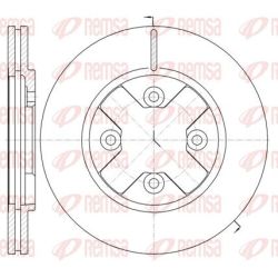 Stabdžių diskas REMSA 6145.10