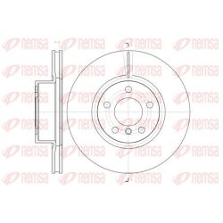 Stabdžių diskas REMSA 61454.10