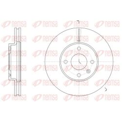 Stabdžių diskas REMSA 61456.10