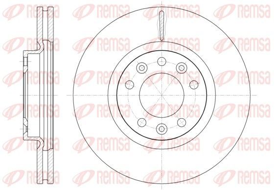 Stabdžių diskas REMSA 61471.10