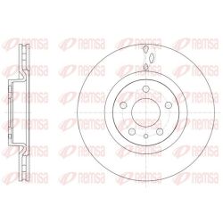 Stabdžių diskas REMSA 61501.10