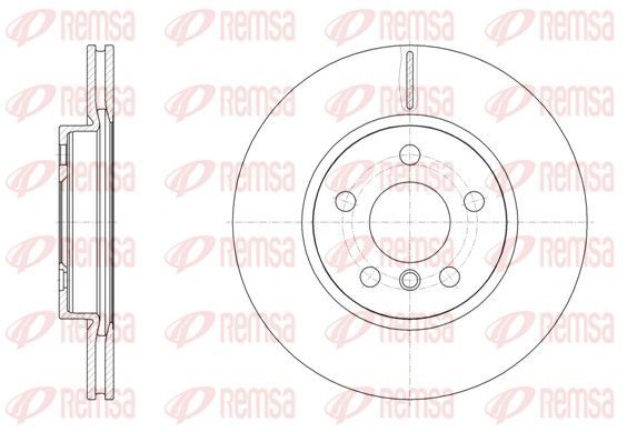 Stabdžių diskas REMSA 61545.10