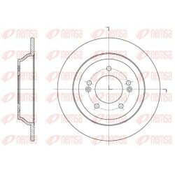 Stabdžių diskas REMSA 61572.00