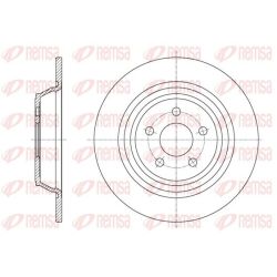 Stabdžių diskas REMSA 61604.00