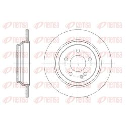 Stabdžių diskas REMSA 61616.00