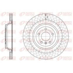 Stabdžių diskas REMSA 61635.10