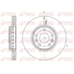Stabdžių diskas REMSA 61655.10