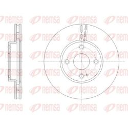 Stabdžių diskas REMSA 61659.10