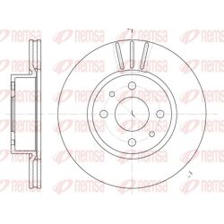 Stabdžių diskas REMSA 6183.10