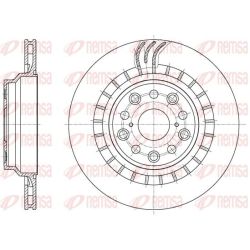 Stabdžių diskas REMSA 61879.10