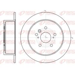 Stabdžių diskas REMSA 61969.00