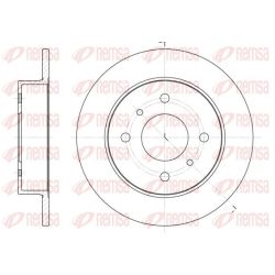 Stabdžių diskas REMSA 6200.00