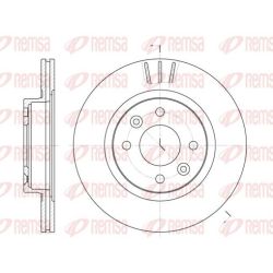Stabdžių diskas REMSA 6204.10