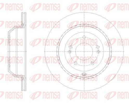 Stabdžių diskas REMSA 62123.10